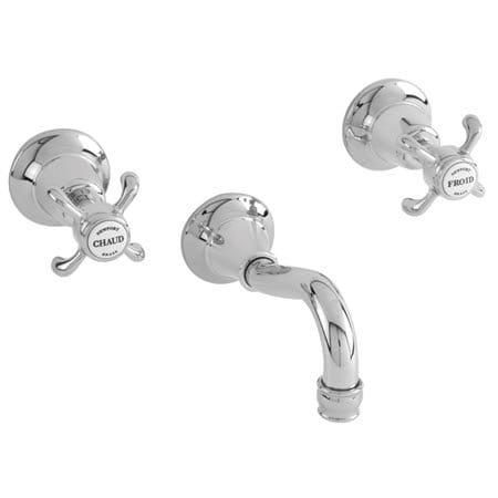 Newport Brass Tub Trim, Polished Chrome, Wall 3-1685/26